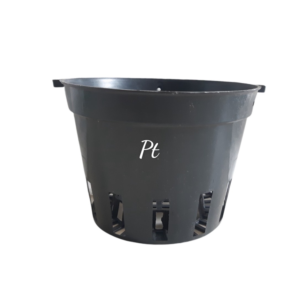Combo 10 Chậu lan đen F18 - 180mm - Trồng lan denro, lan kiếm, lan rừng