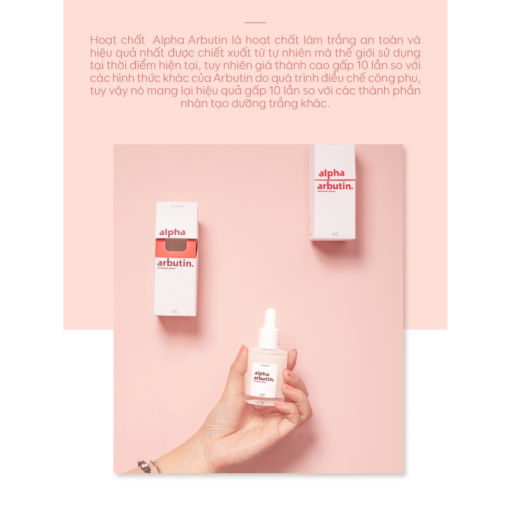 Serum ALPHA ARBUTIN SERUM