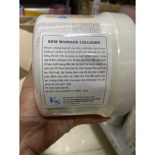 Kem Massage cream Es dùng cho cá nhân , spa, thẩm mỹ viện [ HÀNG CHUẨN ]