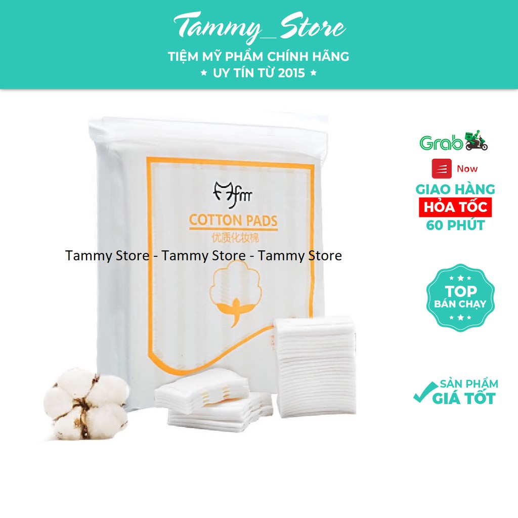 Combo 4 bịch bông tẩy trang Cotton Pad chính hãng 222 miếng Nội Địa Trung Quốc