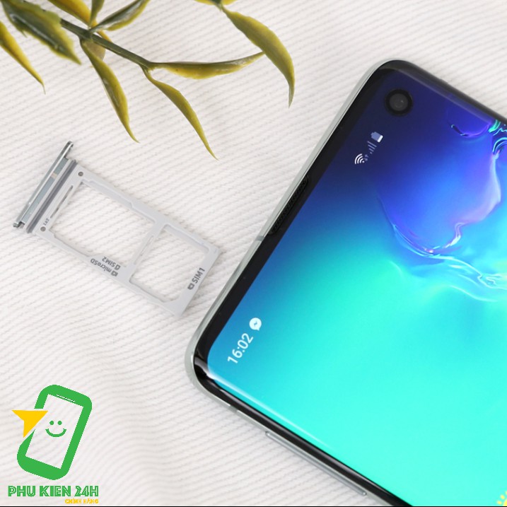 Khay Sim Galaxy S10/ S10 Plus, Bản 2 Sim, Chính Hãng Samsung [Xanh Lam - Đỏ - Nâu - Bạc - Xanh Dương]