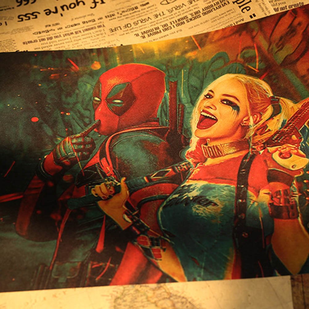 Poster Phim Suicide-squad Wanted Harley-quin