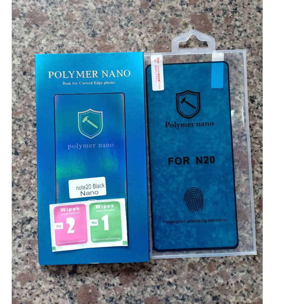 Miếng dán cường lực dẻo Polymer Nano cho Samsung Galaxy Note 20/ Note 20 Ultra