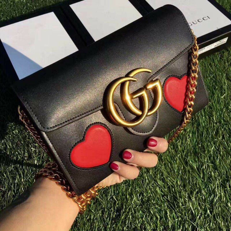 túi gucci tim size 18