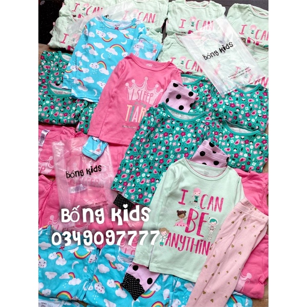 Bộ Thu Borip Bé Gái In Hình C@rters(quần giao ngẫu nhiên)