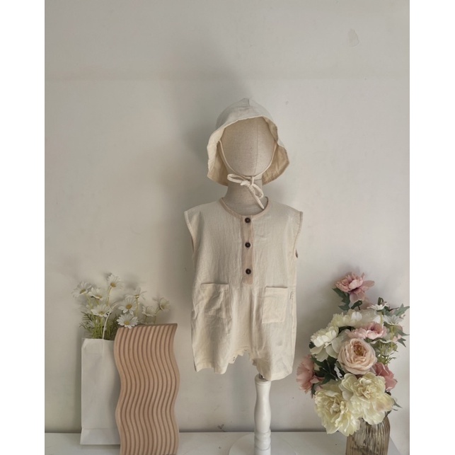 Đồ liền thân + nón cara mềm Nanci room