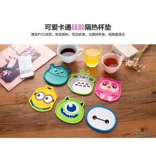 Miếng Lót Ly Hình Thú Cao Cấp
