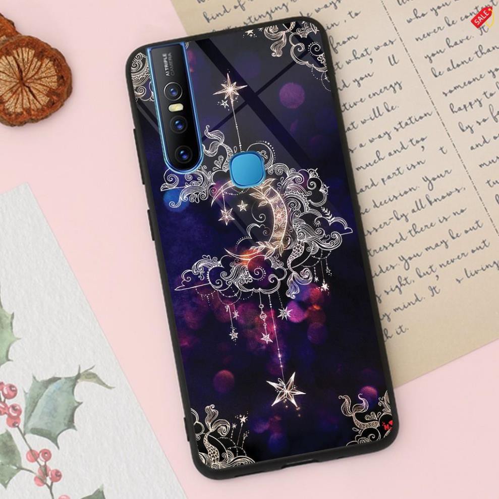 Ốp lưng kính CƯỜNG LỰC cao cấp VIVO V15 / Nhiều hình 3D sắc nét cực đẹp (VIDEO QUAY THẬT) đẹp