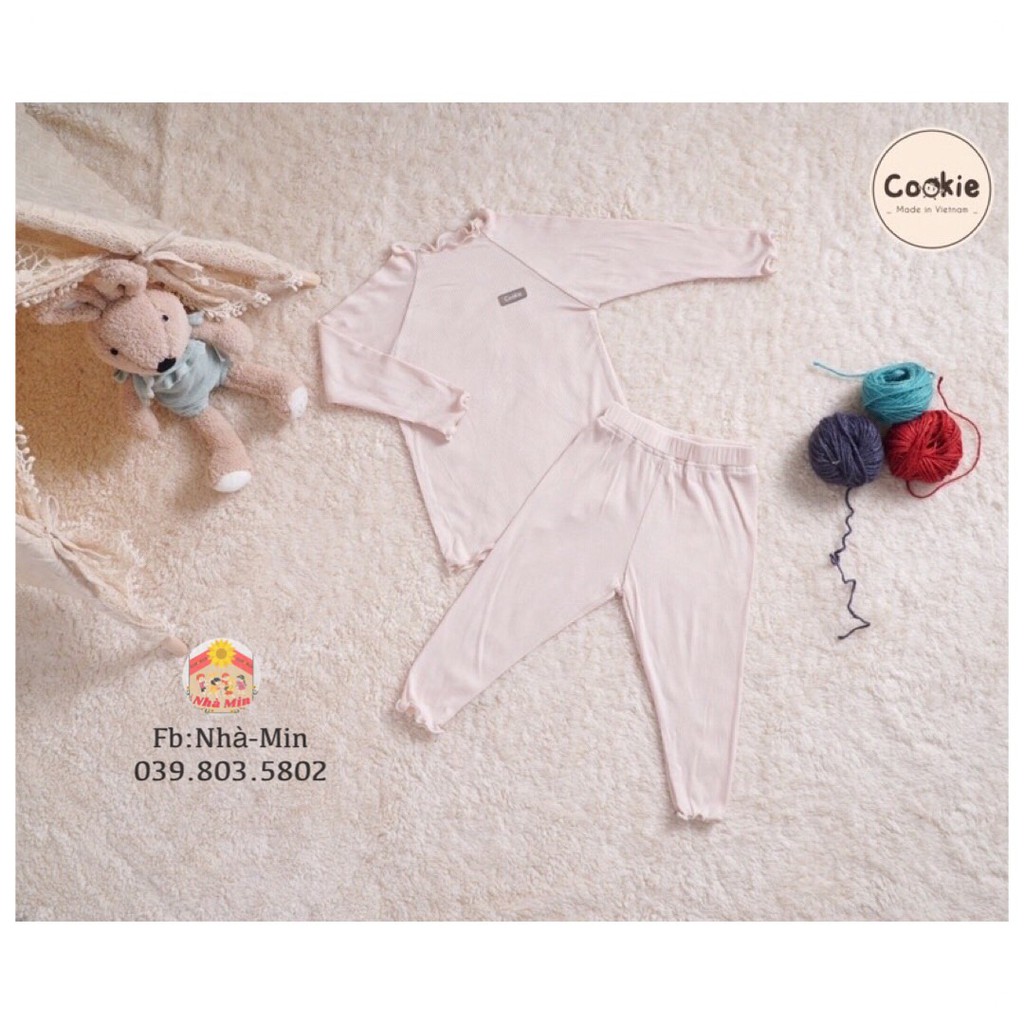 Bộ rời dài tay cuốn bèo Cookie