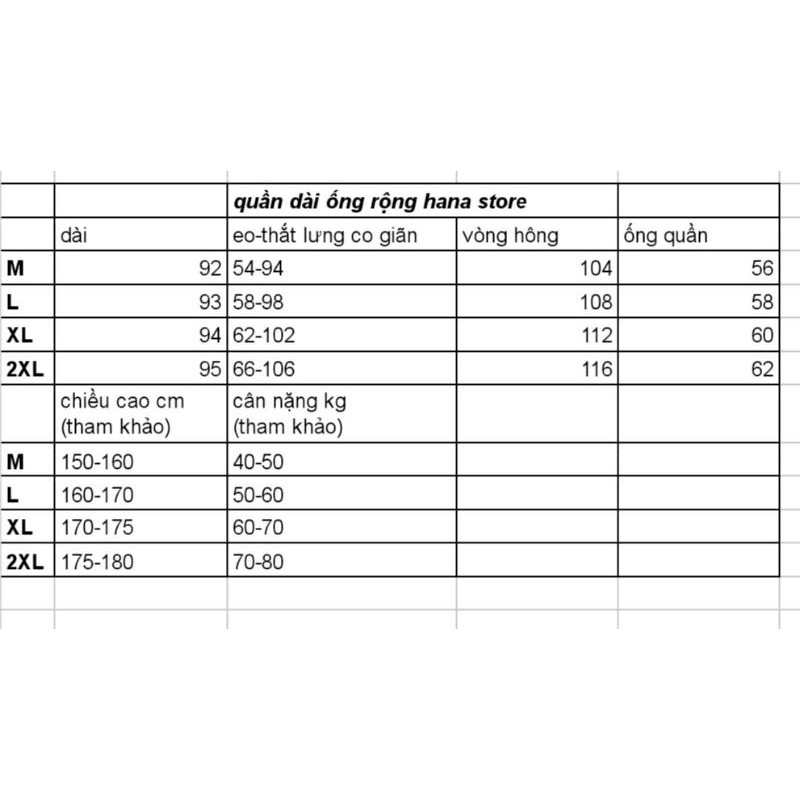 quần dài ống rộng size lớn, quần tập nhảy nam nữ