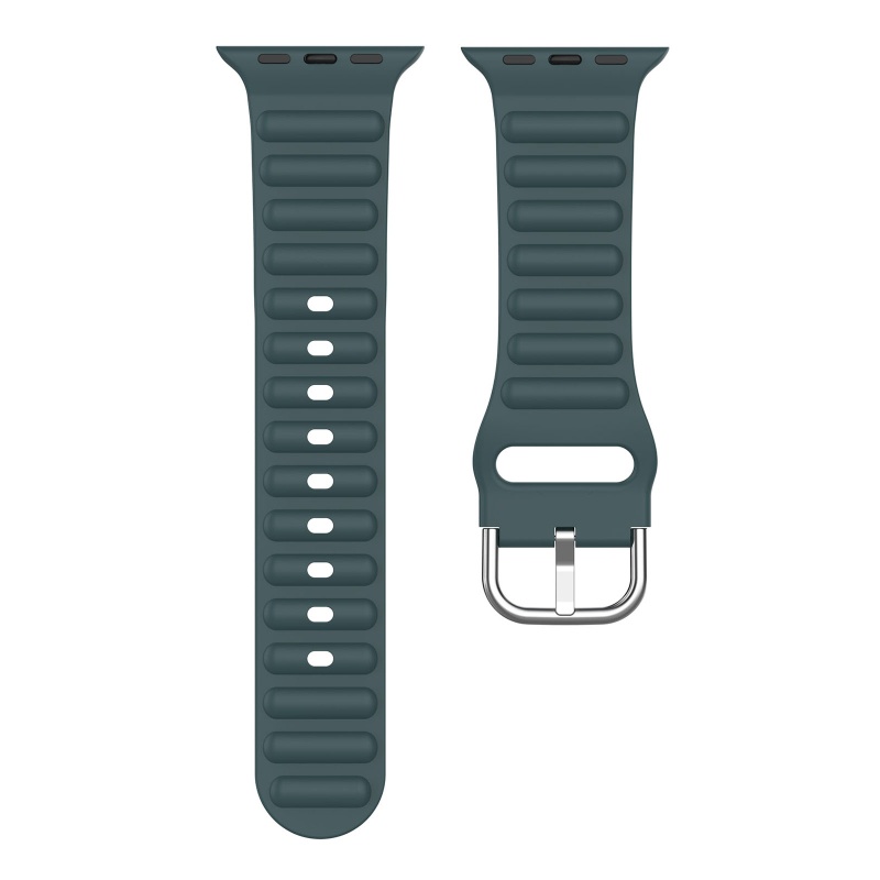 Dây Đeo Silicon Cho Đồng Hồ Thông Minh iWatch 1 / 2 / 3 / 4 / 5 / 6 / 7 / 8 / SE 38 / 40 / 41mm
