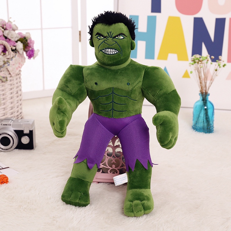 Búp Bê Nhồi Bông Hình Nhân Vật Hulk Trong The Avengers Cho Bé
