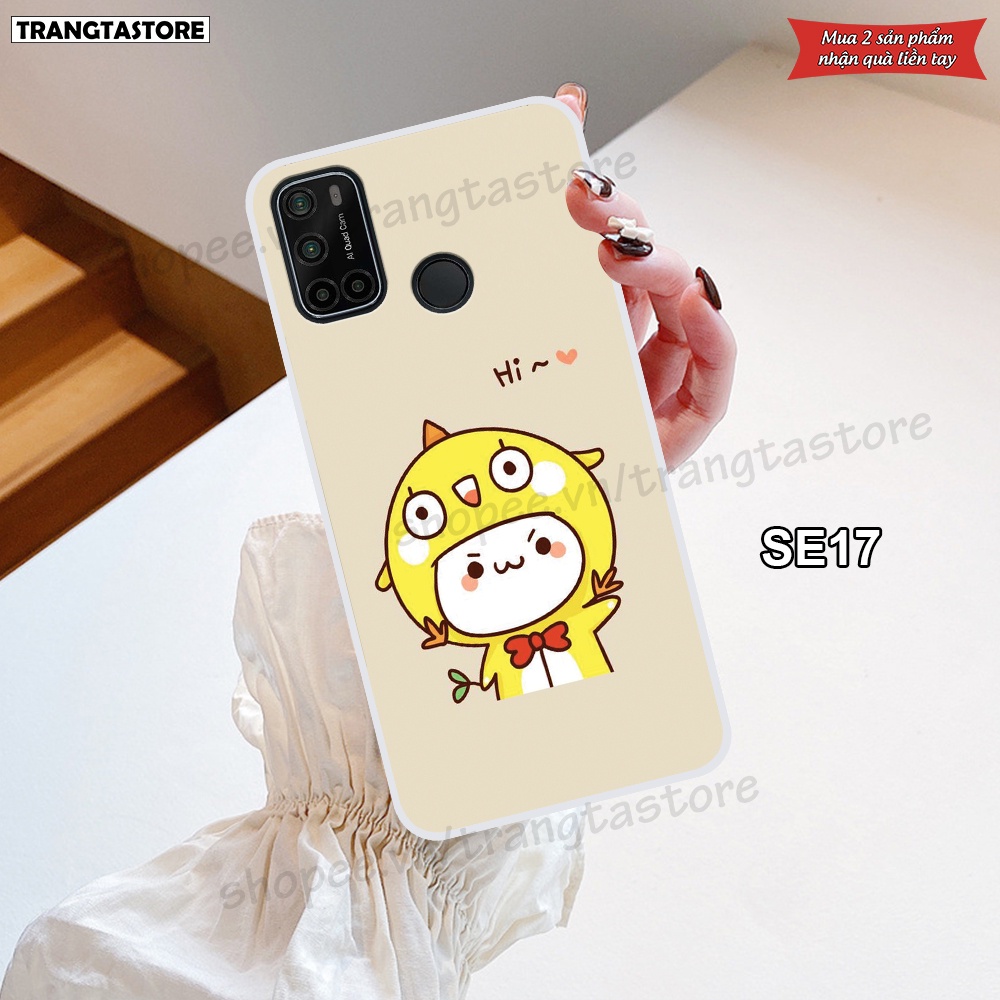 Ốp dẻo trong Vsmart Star 5 - Joy 4 - Live 4 - Aris - Aris Pro in hình họa tiết hoạt hình ngỗ nghĩnh - đáng yêu