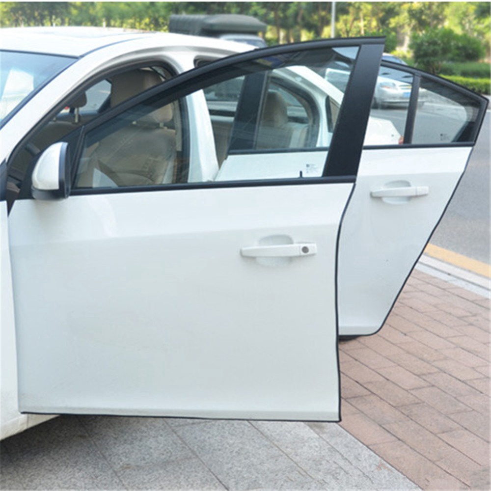 Cuộn Dây Dán Bảo Vệ Chống Trầy / Va Chạm Cho Cửa Xe Hơi Dài 10M