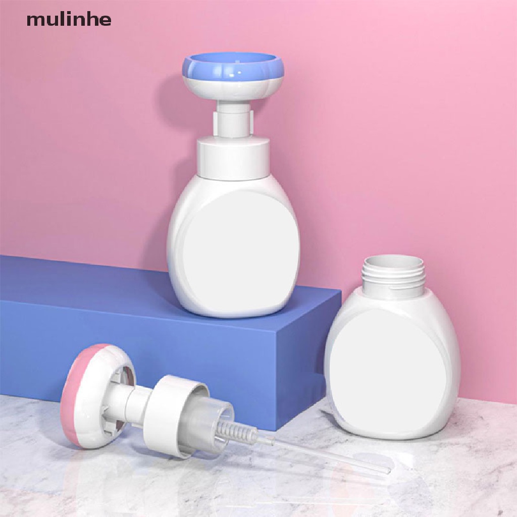 Bình Bơm Xà Phòng Rửa Tay Tạo Bọt In Hoa mulinhe
