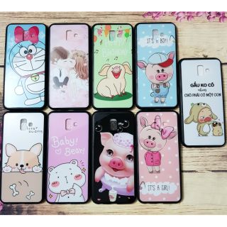 [DC CHỌN HÌNH] Ốp lưng Samsung J6 Plus (J6+) viền dẻo hình bóng hoạt hình 6D