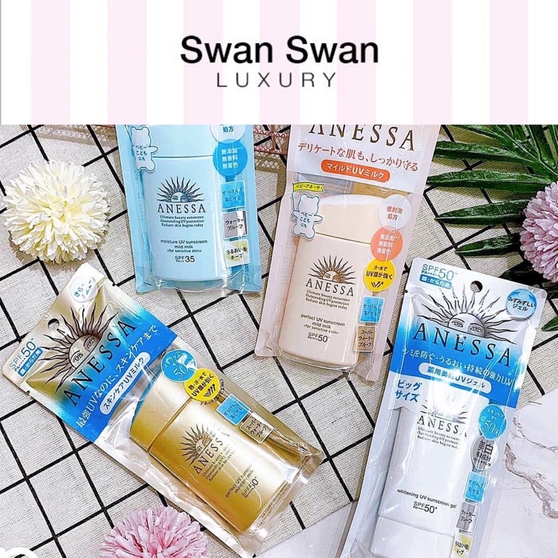 Sữa Chống Nắng Dưỡng Da Anessa Perfect UV SPF50+/PA++++ 90g