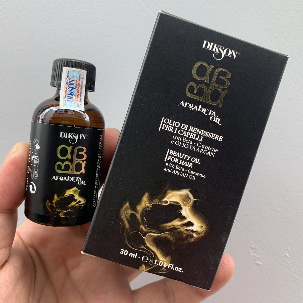 TINH DẦU ARGABETA OIL DIKSON Ý PHỤC HỒI CẤU TRÚC TÓC HƯ TỔN 30ml