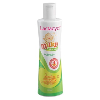 Sữa tắm , gội lactacyd milky chai 250ml