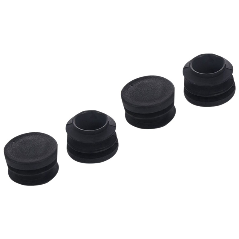 Set 40 nắp chụp đầu ống tròn 19mm màu đen chuyên dụng