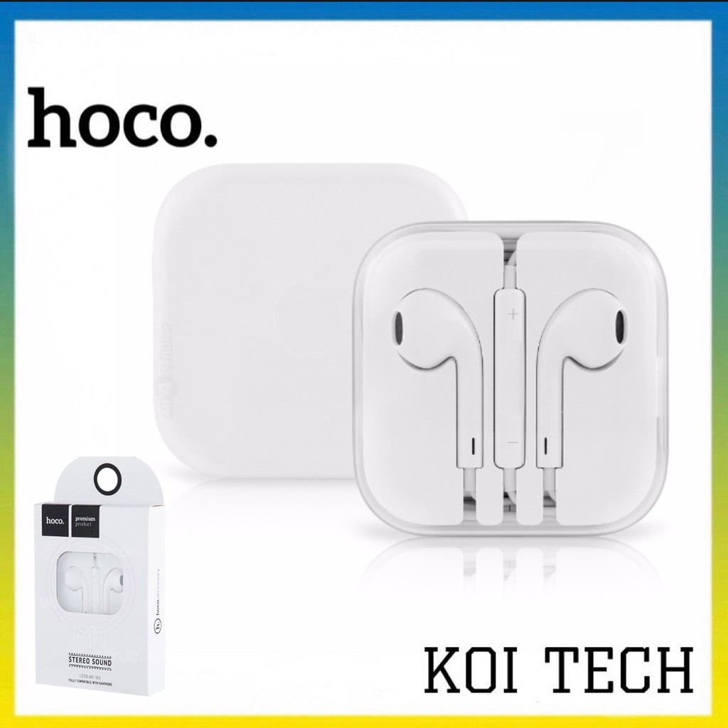 Tai nghe dây có mic hoco m1 jack 3.5 - tai nghe siêu pass chuẩn cho các dòng điện thoại - vienthonghn