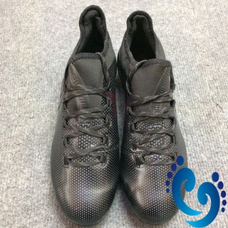 Giày đá bóng X17 đen tuyền FG tự nhiên