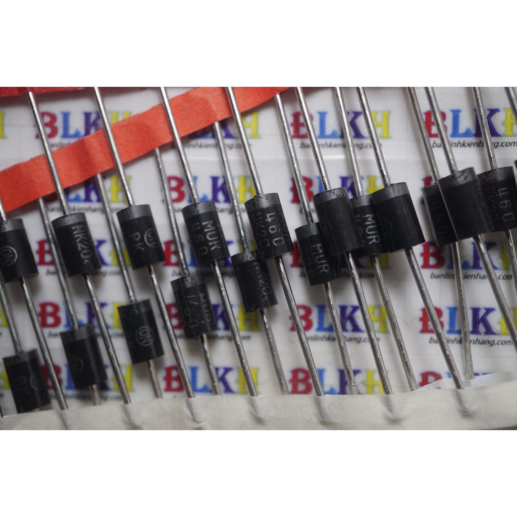combo 6 con Diode cắm MUR460RL MUR460 4A 600V chính hãng ON