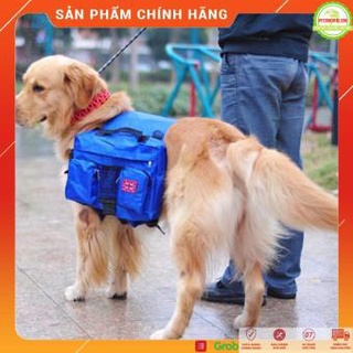 TÚI ĐEO LƯNG CHO CHÓ - VẬN CHUYỂN ĐỒ MÀU ĐỎ