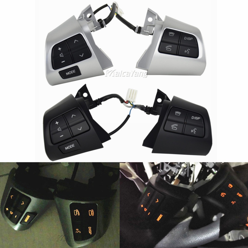 Nút Điều Khiển Âm Thanh Gắn Vô Lăng Xe Hơi Toyota Corolla / Wish / Rav4 / Altis OE