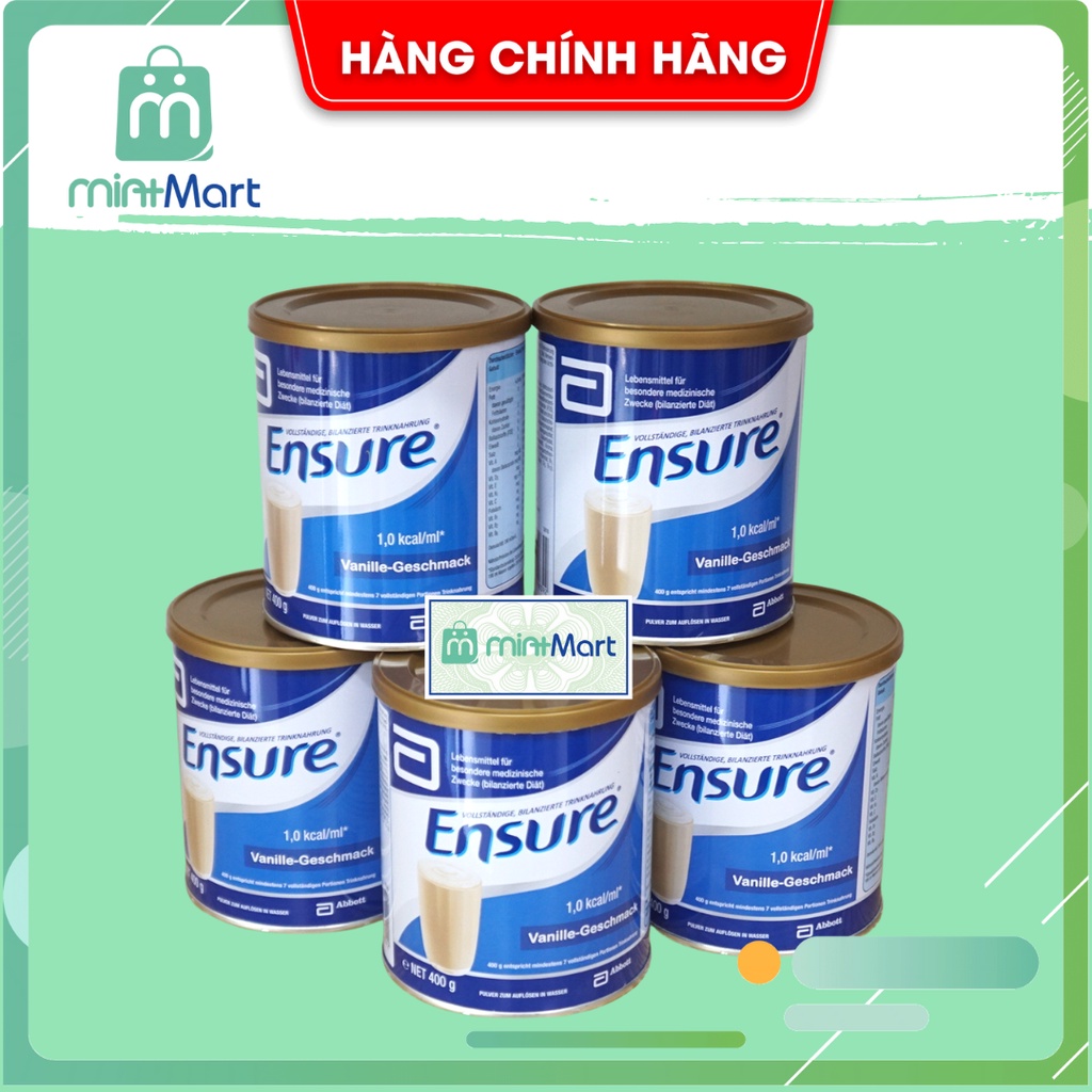 Sữa Ensure Đức 400G Hương Vanila Chính Hãng Giá Tốt