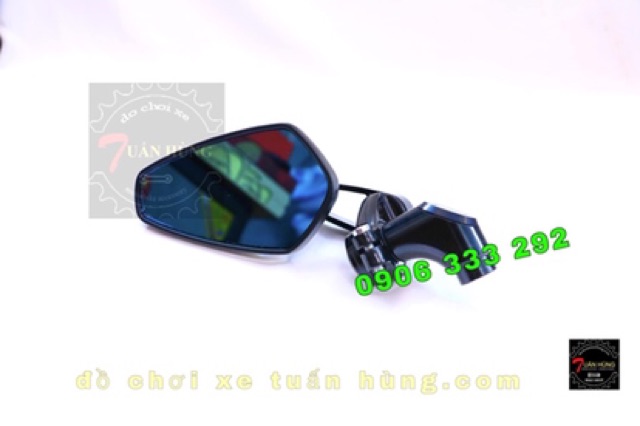 Kính Gù Xe Máy  full ốc Titan - gương gù - đồ chơi xe máy