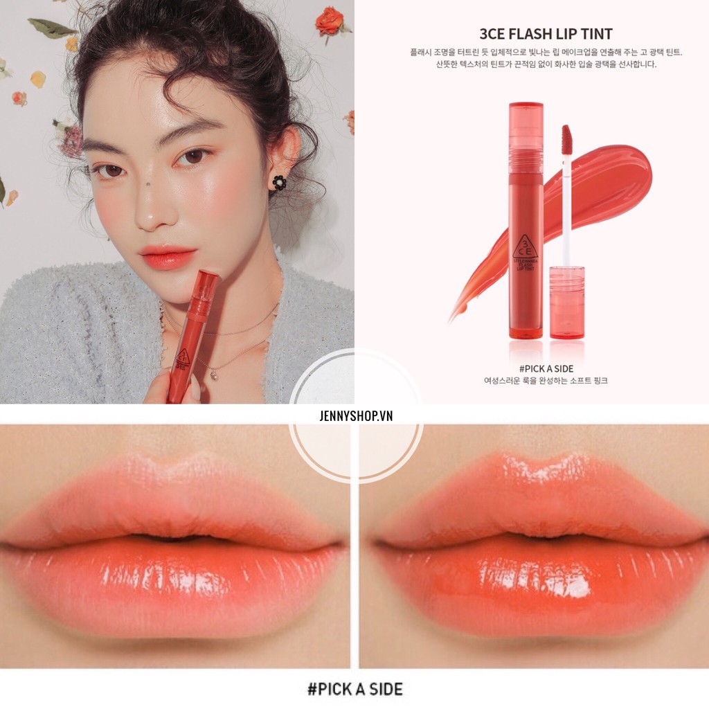 SON TINT BÓNG 3CE FLASH LIP TINT