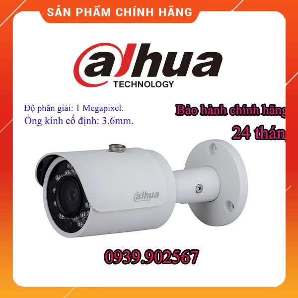 Camera HDCVI/HDTVI/AHD/Analog hồng ngoại 1.0 Megapixel DAHUA HAC-HFW1000SP-S3