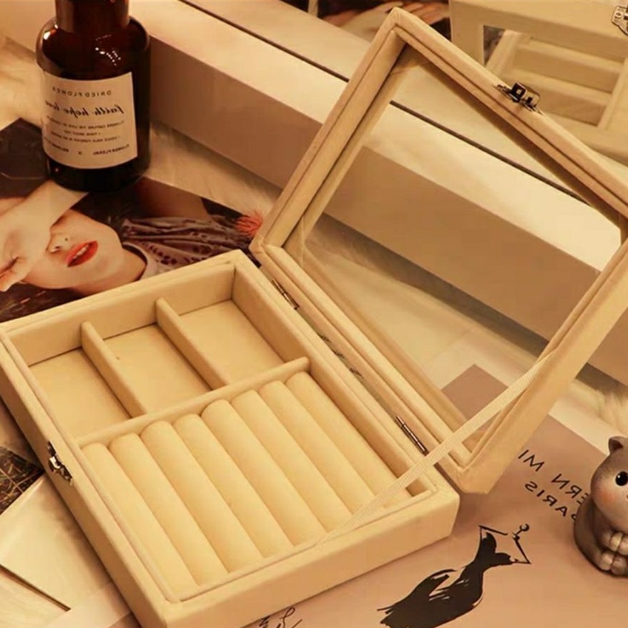 Hộp Đựng Trang Sức Chống Bụi Sử Dụng Tiện Lợi