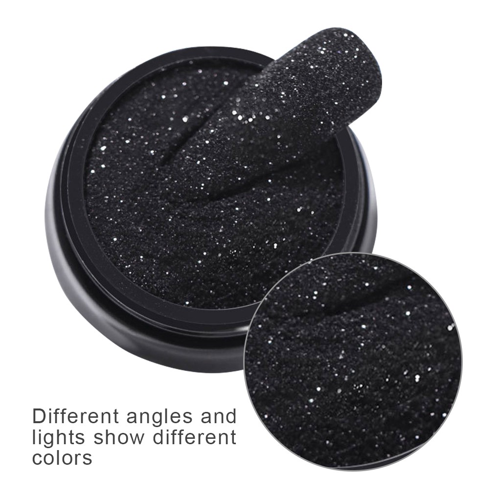 [Hàng mới về] Bột kim tuyến lấp lánh trang trí móng tay tiện dụng