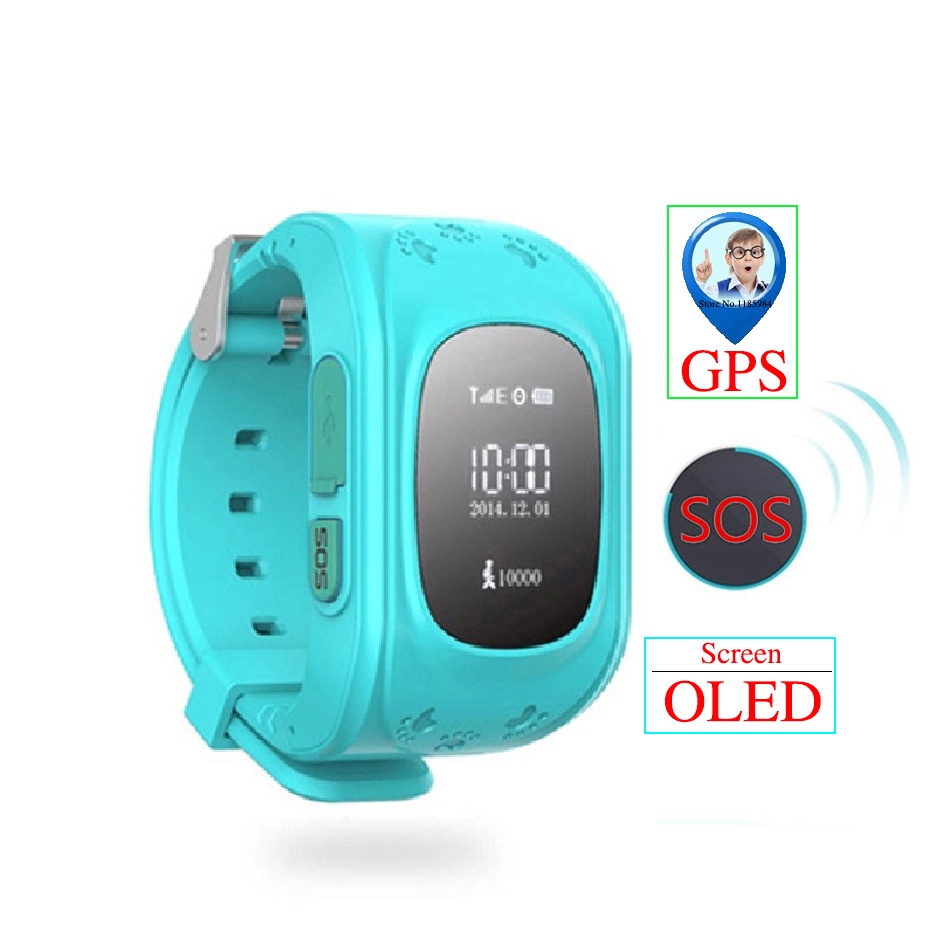 Đồng Hồ Thông Minh Q50 Màn Hình OLED Định Vị GPS Chống Lạc Cho Bé IOS Android PK Q12 S9