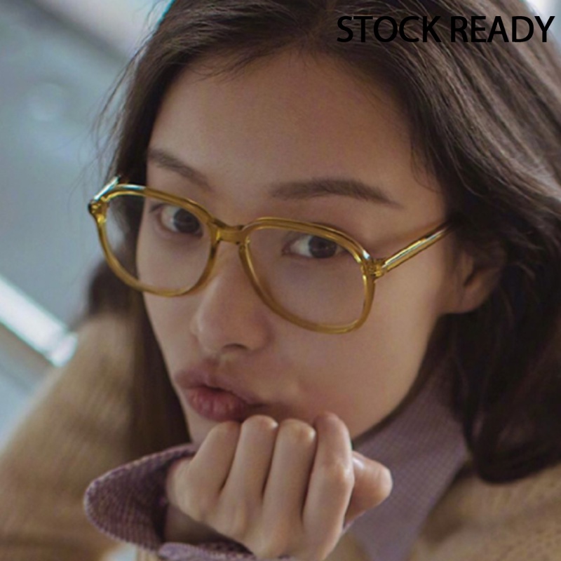 Kính mát trong suốt chống bức xạ phong cách Hàn Quốc cổ điển thời trang cho nam và nữ