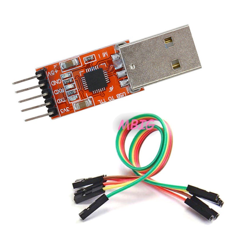 Mô đun chuyển đổi USB 2.0 sang TTL UART 5 chân CP2102 STC PRGMR | BigBuy360 - bigbuy360.vn