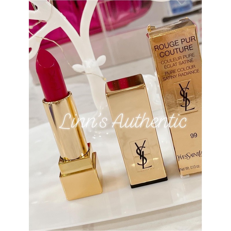 AUTH SON YSL ROUGE FUCHISA