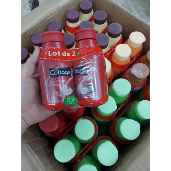Set 2 Sữa Tắm Cottage 250ml Cao Cấp Trắng Mịn Thơm Lâu