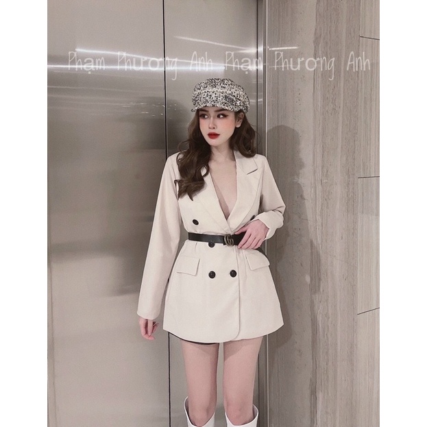 Vest bo eo kèm đai như hình