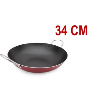 Chảo chống dính sâu lòng 2 quai 34 cm kyofa