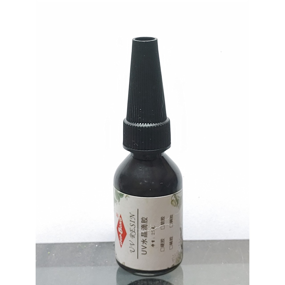 Keo UV chai nhỏ 10ml chuyên dùng dán kính với kim loại, nhựa PVC, ABS, làm móng, nail, dán đồ trang sức, DIY
