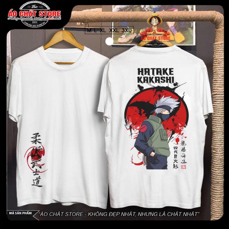 (Độc) Áo Kakashi Cực Ngầu - Áo Thun Naruto Kakashi Đẹp NT11