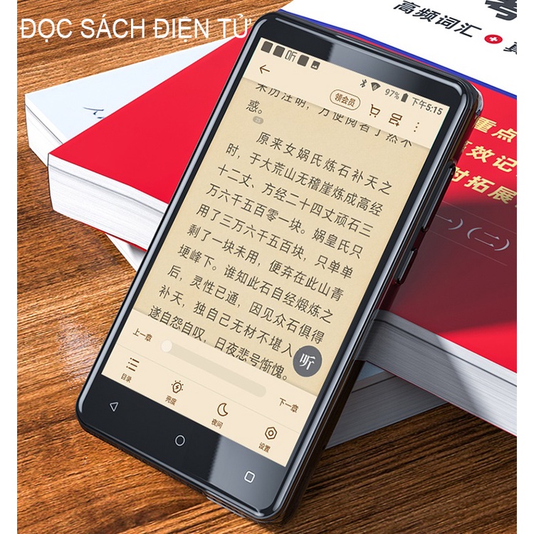 Máy Nghe Nhạc Android MP4 Màn Hình Cảm Ứng 4.0 Inch Kết Nối Bluetooth WiFi Ruizu H11 Bộ Nhớ 16GB