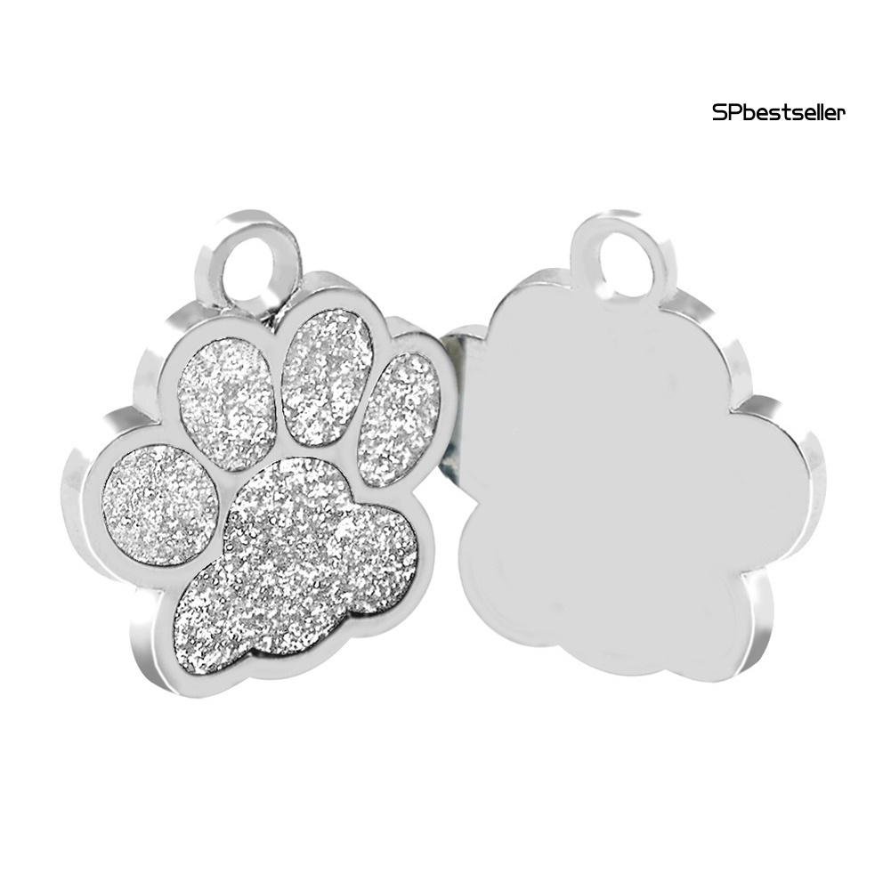 Thẻ Id Hình Dấu Chân Cho Thú Cưng Đi Bộ Đường Dài