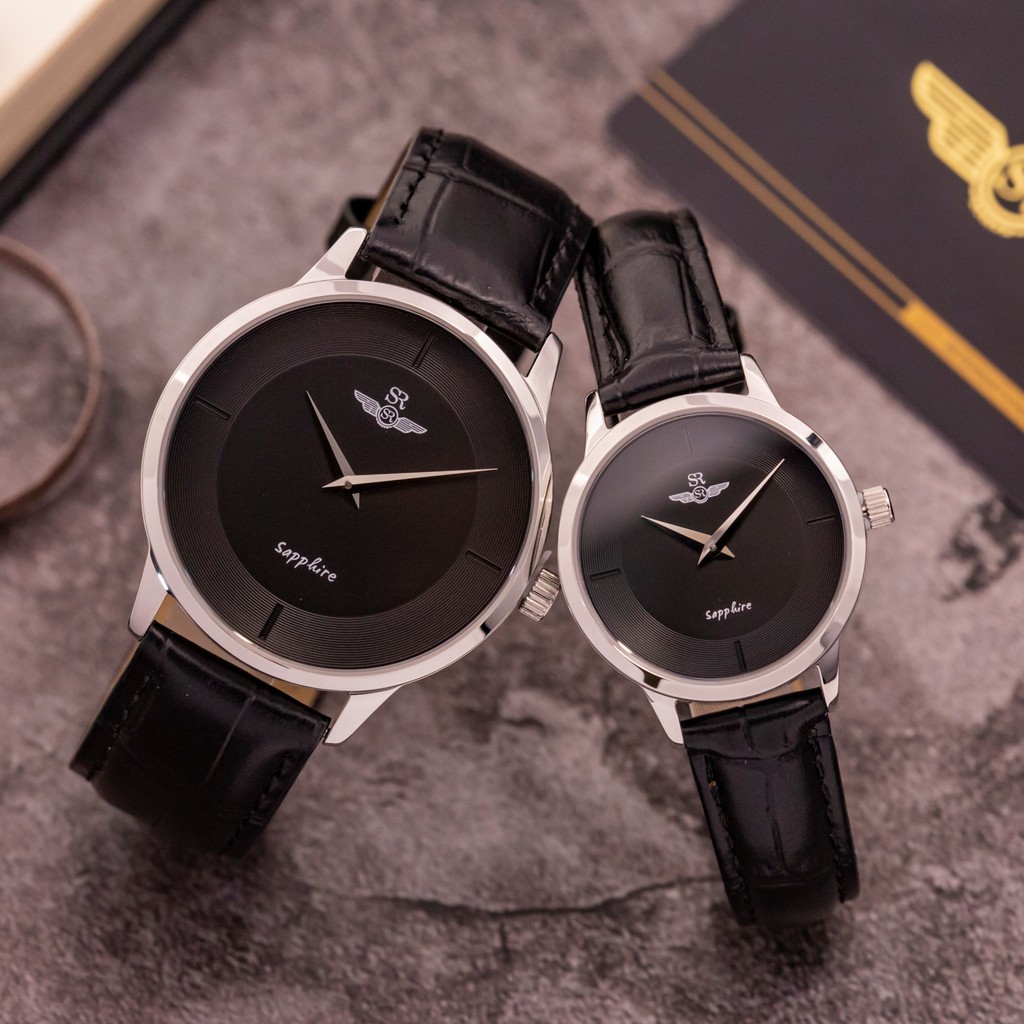 Đồng hồ nam nữ SRWATCH SG3004.4101CV - SL3004.4101CV mặt kính sapphire chống trầy chống nước màu đen quyến rũ sang trọng | BigBuy360 - bigbuy360.vn