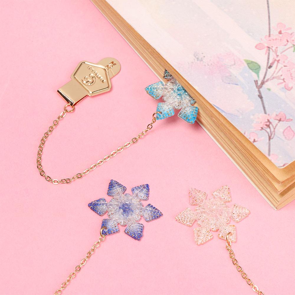 KUNHEV Kẹp Sách Hình Hoa Anh Đào / Lá Giá Đỡ