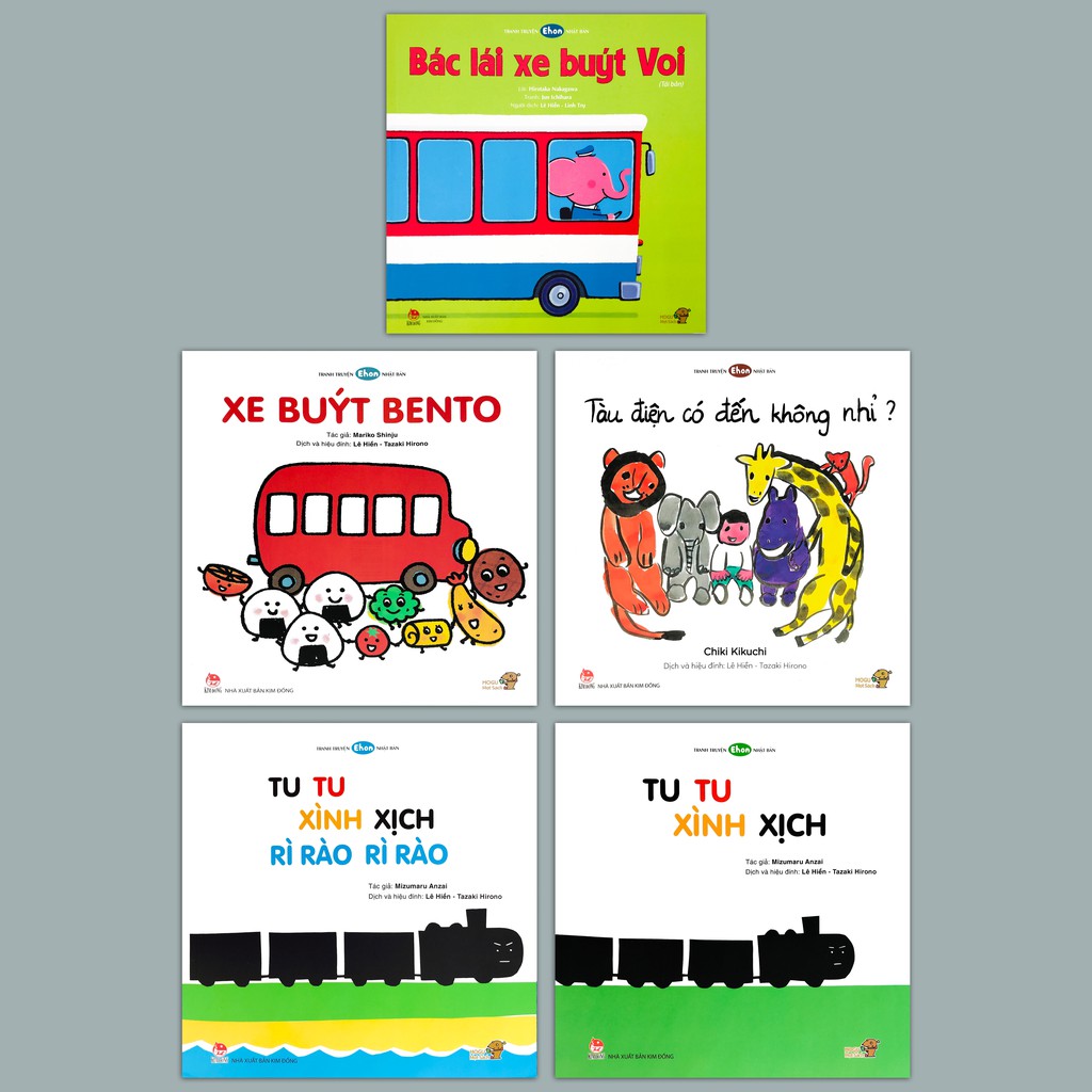 Sách - Tranh Truyện Ehon Nhật Bản 0 - 3 tuổi - Giúp bé làm quen với ehon và phát triển ngôn ngữ (lẻ tùy chọn)