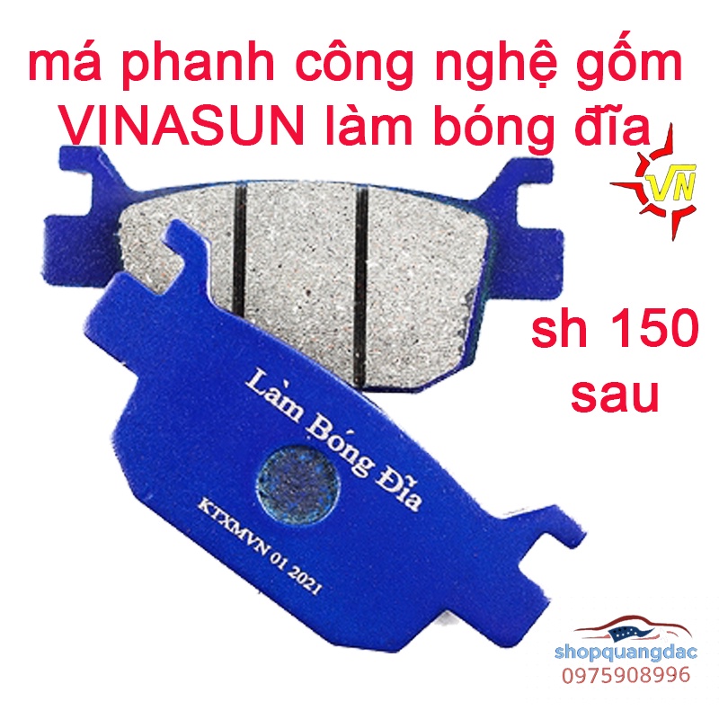 má phanh SH 150 sau chính hãng VINASUN